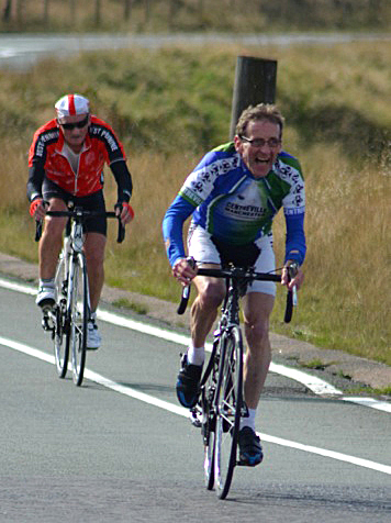 Dave Grogan_Centreville cyclist_hill climb 2