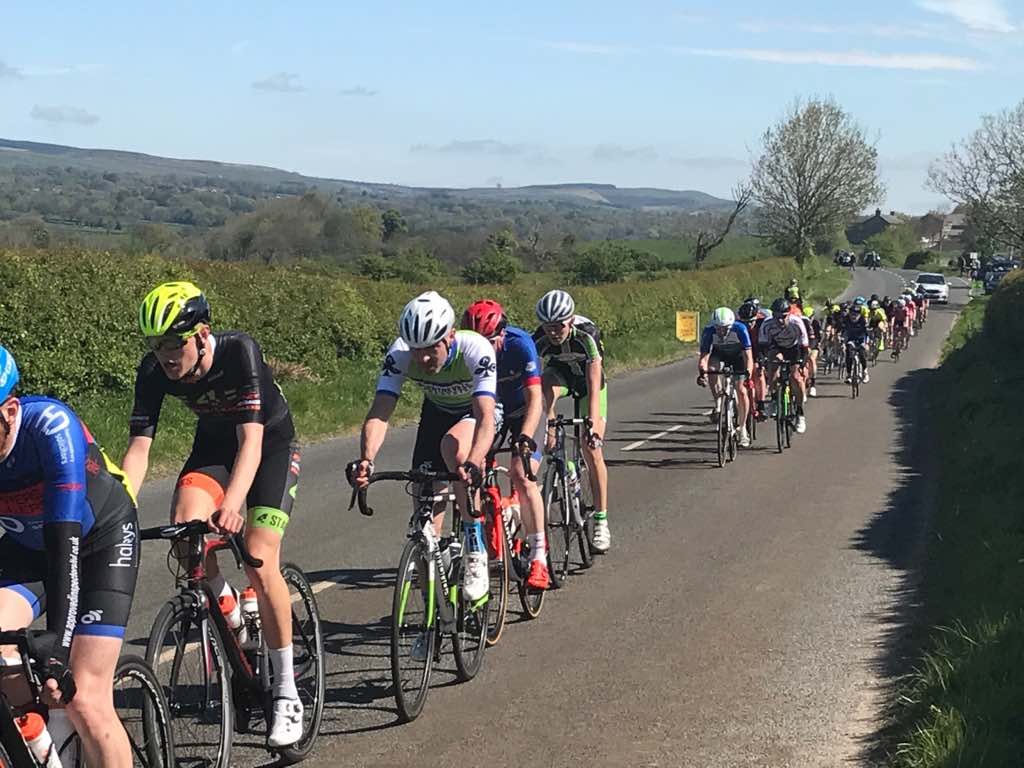 ABC Centreville Cycling Club Manchester Ben Whitehead at Bashall Eaves