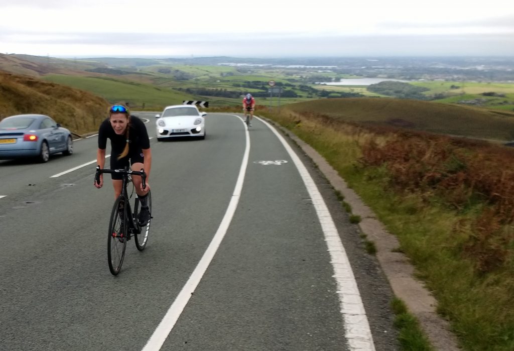Charlotte Garmon 1st woman_West Pennine Hill Climb